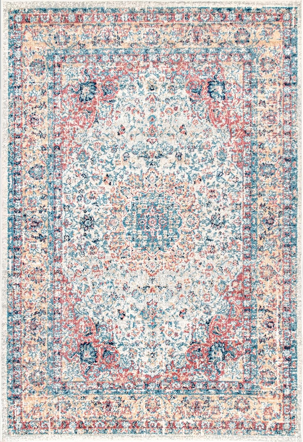 Vintage Persian Area Rug, 4' x 6', Gold