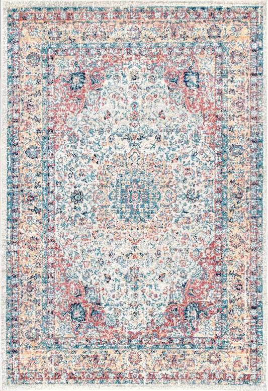 Vintage Persian Area Rug, 4' x 6', Gold