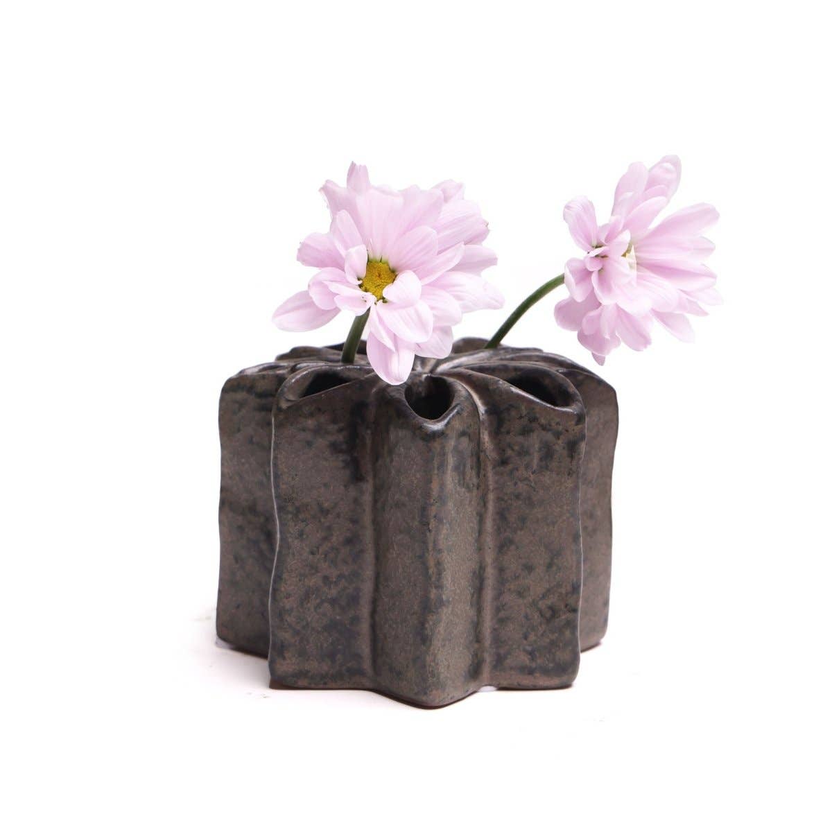 Misty Unique Flower Vases For Vintage Decor Ceramic Handmade